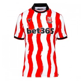 Koszulka Stoke City Domowe 2025-26 Koszulki Piłkarskie Krótki Rękaw